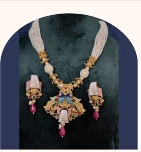 Handcrafted Traditional Temple Necklace Set