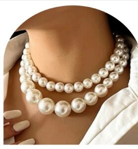 Royal Statement Pearl Choker